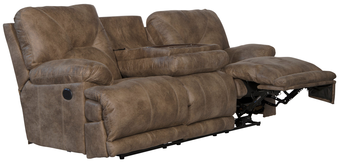 Catnapper Voyager Brandy Reclining Sofa