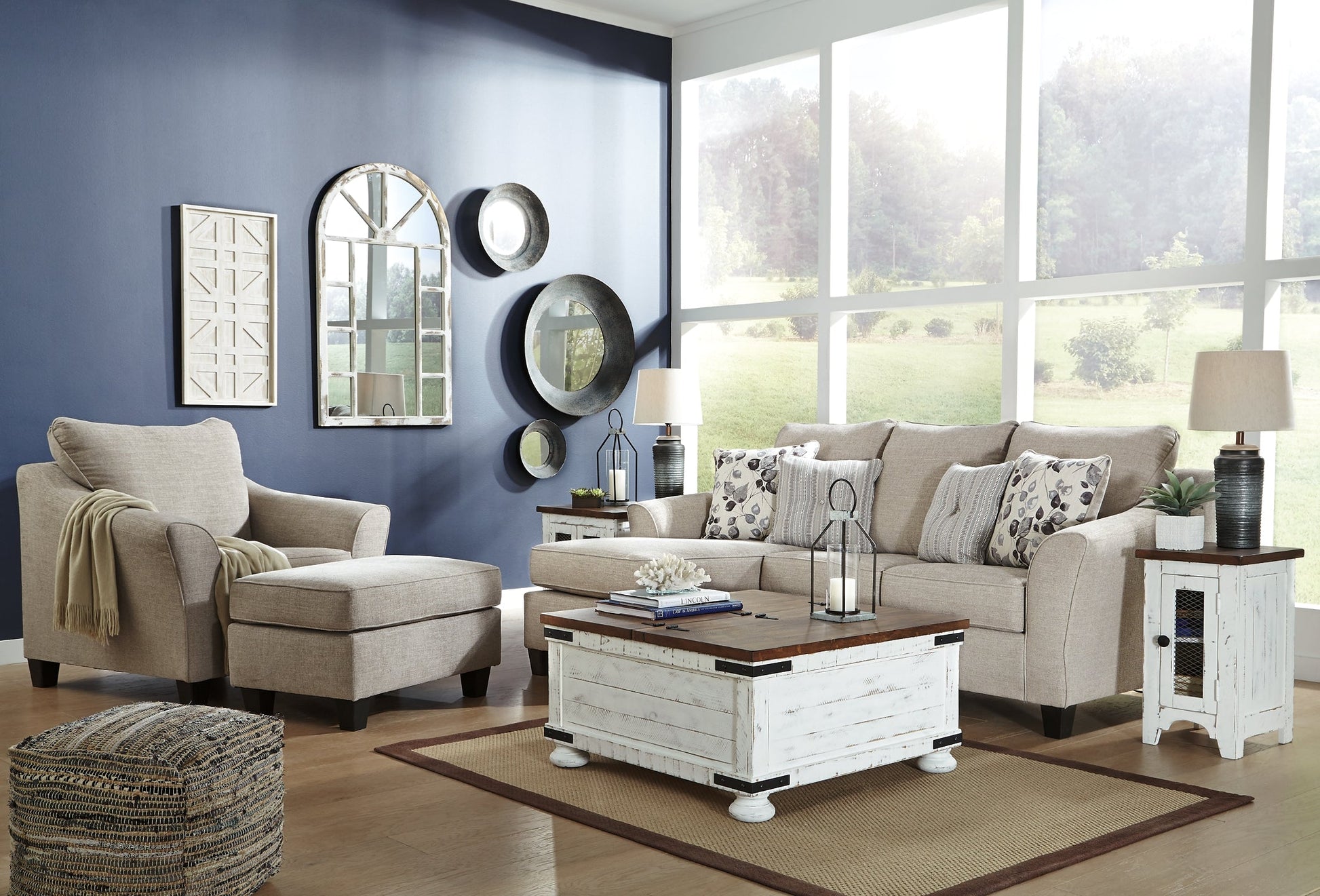 Abney Sofa Chaise at Towne & Country Furniture (AL) furniture, home furniture, home decor, sofa, bedding