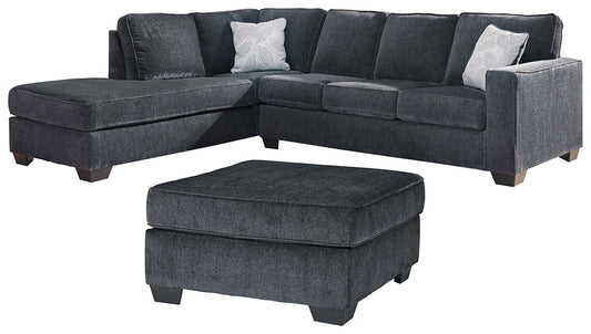 Altari 2-Piece Sectional with Ottoman at Towne & Country Furniture (AL) furniture, home furniture, home decor, sofa, bedding