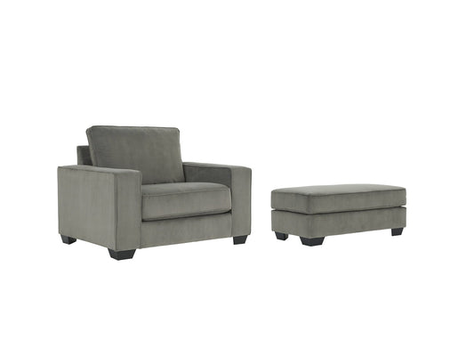 Angleton Chair and Ottoman at Towne & Country Furniture (AL) furniture, home furniture, home decor, sofa, bedding