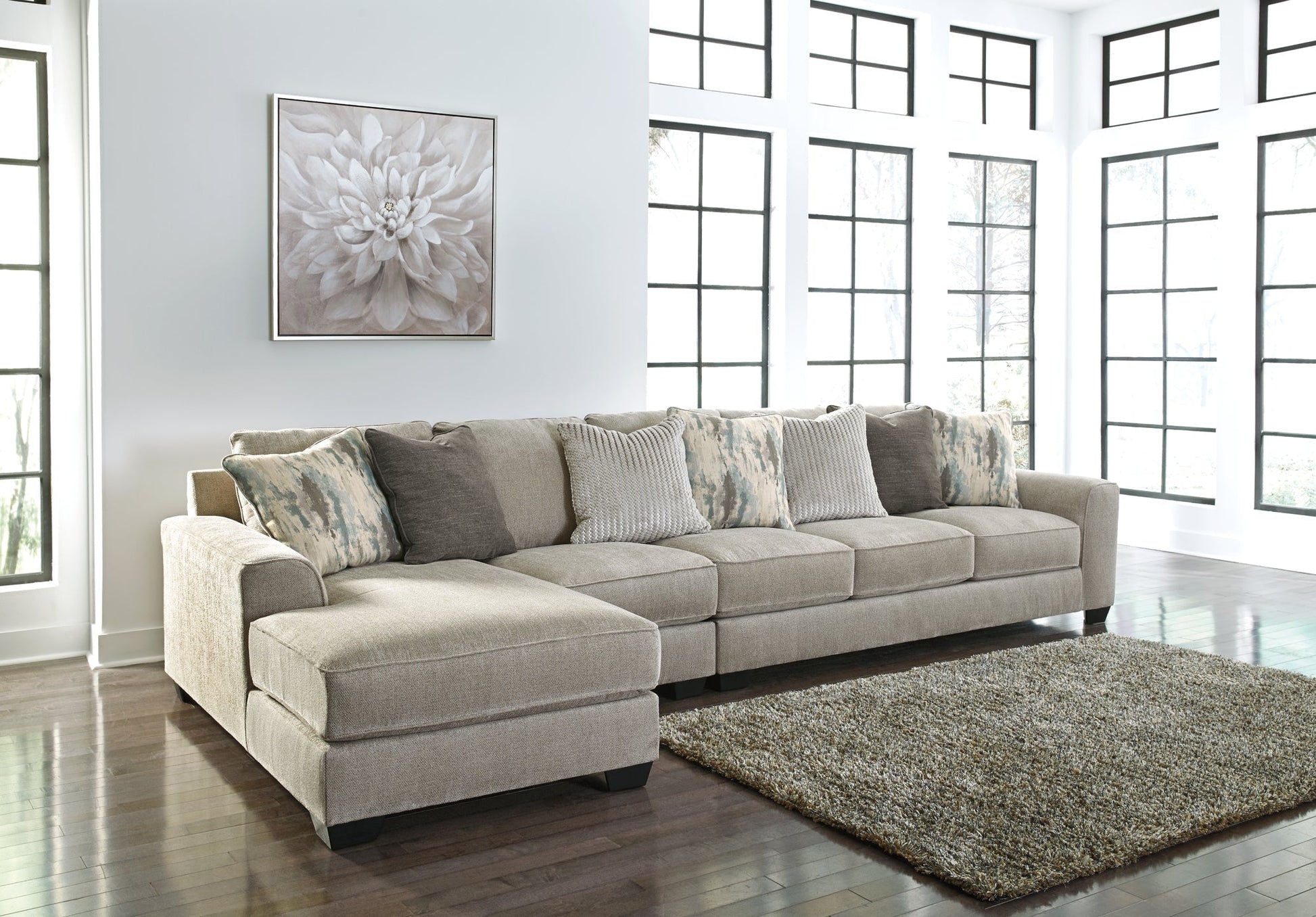 Ardsley 3-Piece Sectional with Chaise at Towne & Country Furniture (AL) furniture, home furniture, home decor, sofa, bedding