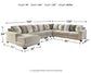 Ardsley 5-Piece Sectional with Chaise at Towne & Country Furniture (AL) furniture, home furniture, home decor, sofa, bedding