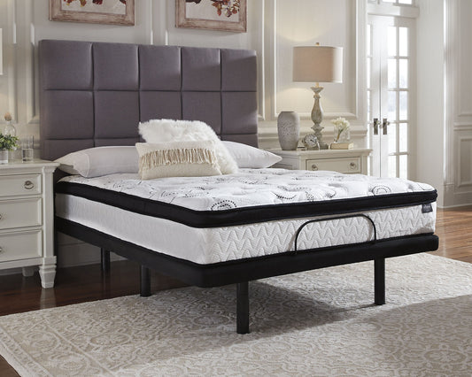Ashley Express - 12 Inch Ashley Hybrid Mattress with Adjustable Base at Towne & Country Furniture (AL) furniture, home furniture, home decor, sofa, bedding