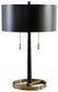 Ashley Express - Amadell Metal Table Lamp (1/CN) at Towne & Country Furniture (AL) furniture, home furniture, home decor, sofa, bedding