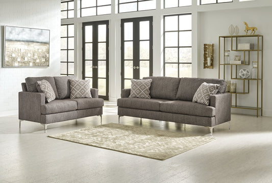 Ashley Express - Arcola Sofa and Loveseat at Towne & Country Furniture (AL) furniture, home furniture, home decor, sofa, bedding