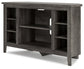 Ashley Express - Arlenbry Corner TV Stand/Fireplace OPT at Towne & Country Furniture (AL) furniture, home furniture, home decor, sofa, bedding