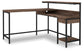 Ashley Express - Arlenbry L-Desk with Storage at Towne & Country Furniture (AL) furniture, home furniture, home decor, sofa, bedding