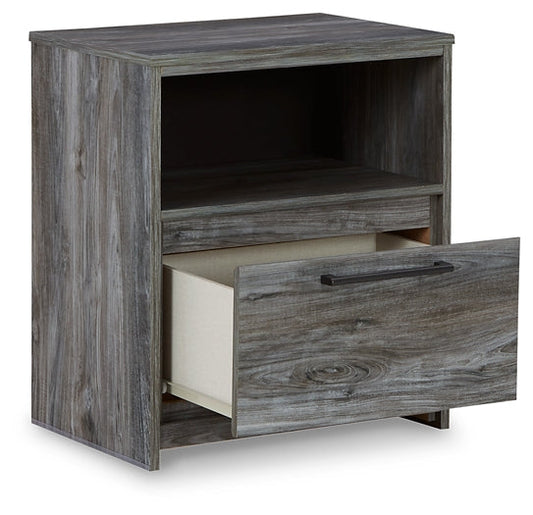 Ashley Express - Baystorm One Drawer Night Stand at Towne & Country Furniture (AL) furniture, home furniture, home decor, sofa, bedding