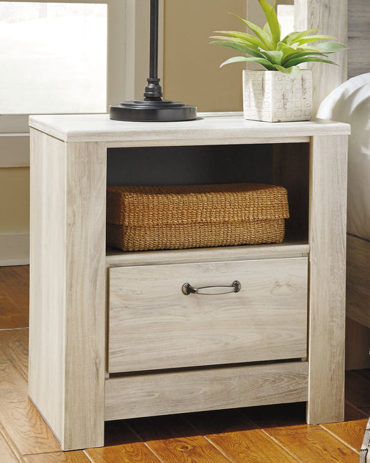 Ashley Express - Bellaby One Drawer Night Stand at Towne & Country Furniture (AL) furniture, home furniture, home decor, sofa, bedding