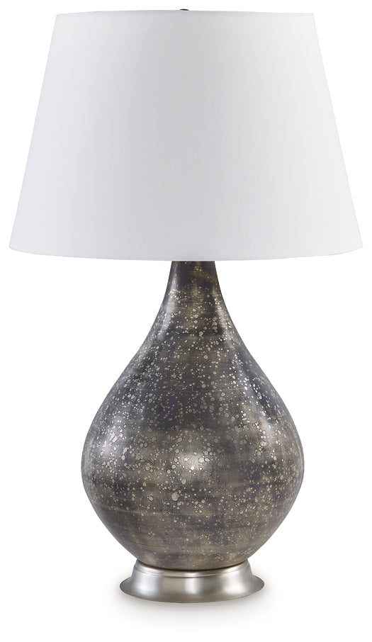 Ashley Express - Bluacy Glass Table Lamp (1/CN) at Towne & Country Furniture (AL) furniture, home furniture, home decor, sofa, bedding
