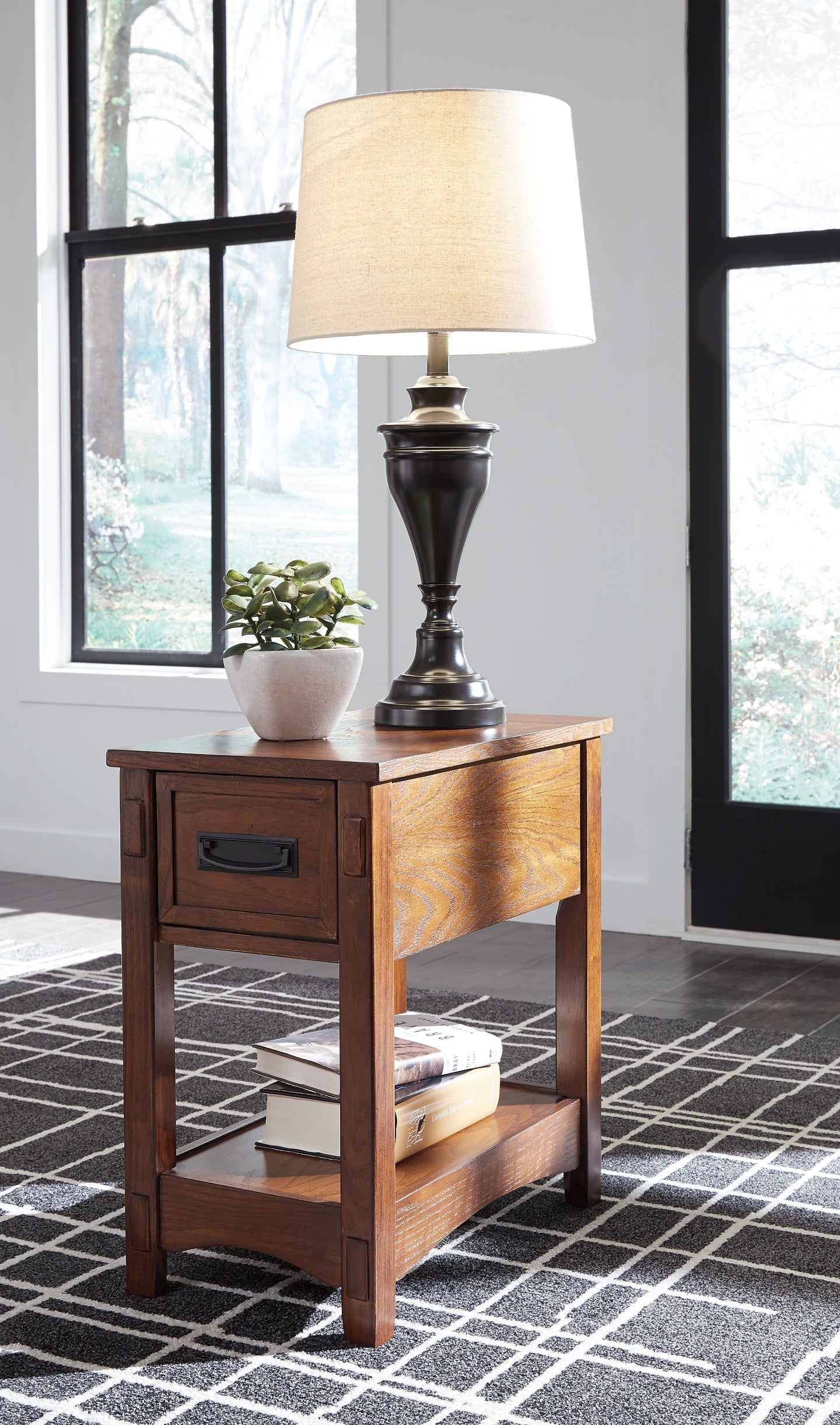 Ashley Express - Breegin Chair Side End Table at Towne & Country Furniture (AL) furniture, home furniture, home decor, sofa, bedding
