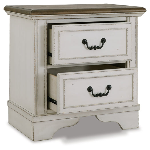 Ashley Express - Brollyn Two Drawer Night Stand at Towne & Country Furniture (AL) furniture, home furniture, home decor, sofa, bedding