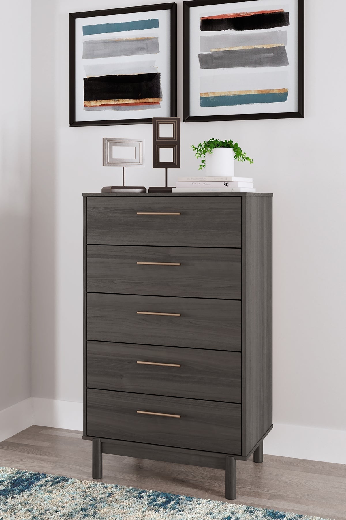 Ashley Express - Brymont Five Drawer Chest at Towne & Country Furniture (AL) furniture, home furniture, home decor, sofa, bedding