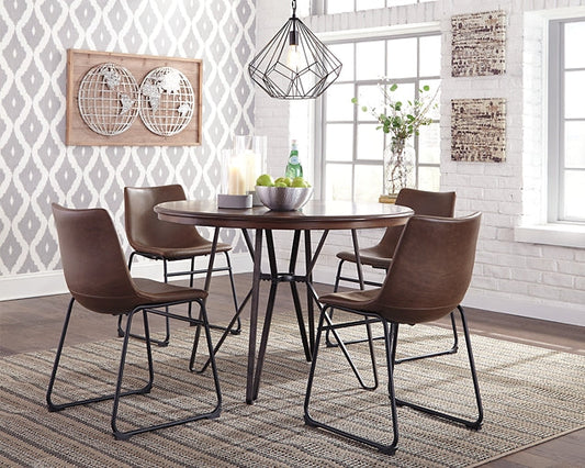 Ashley Express - Centiar Round Dining Room Table at Towne & Country Furniture (AL) furniture, home furniture, home decor, sofa, bedding