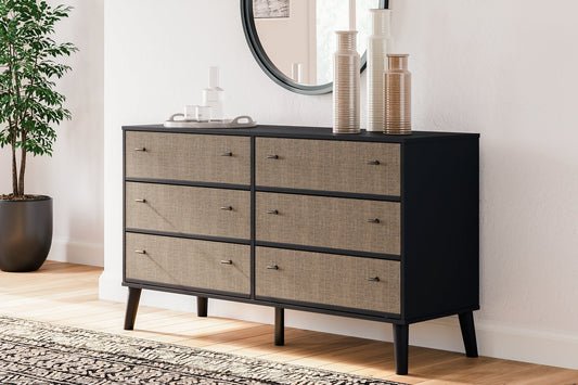 Ashley Express - Charlang Six Drawer Dresser at Towne & Country Furniture (AL) furniture, home furniture, home decor, sofa, bedding