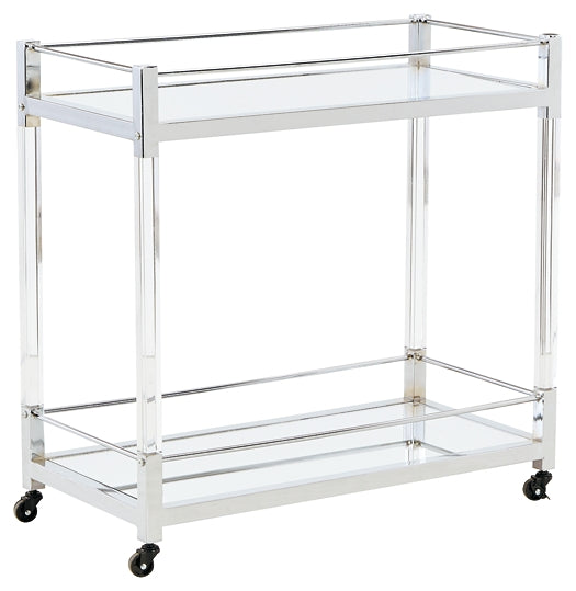 Ashley Express - Chaseton Bar Cart at Towne & Country Furniture (AL) furniture, home furniture, home decor, sofa, bedding