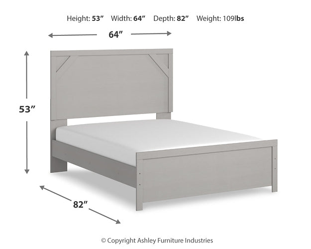 Ashley Express - Cottonburg Queen Panel Bed at Towne & Country Furniture (AL) furniture, home furniture, home decor, sofa, bedding