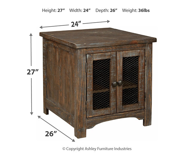 Ashley Express - Danell Ridge Rectangular End Table at Towne & Country Furniture (AL) furniture, home furniture, home decor, sofa, bedding