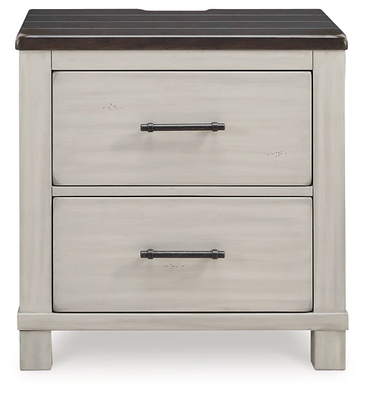 Ashley Express - Darborn Two Drawer Night Stand at Towne & Country Furniture (AL) furniture, home furniture, home decor, sofa, bedding