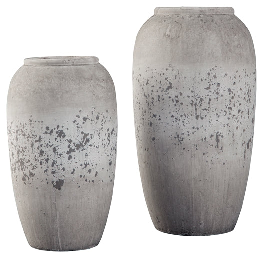 Ashley Express - Dimitra Vase Set (2/CN) at Towne & Country Furniture (AL) furniture, home furniture, home decor, sofa, bedding