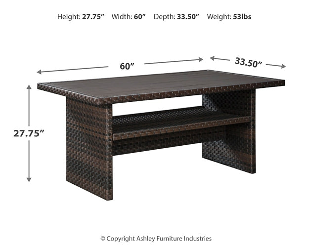 Ashley Express - Easy Isle RECT Multi-Use Table at Towne & Country Furniture (AL) furniture, home furniture, home decor, sofa, bedding