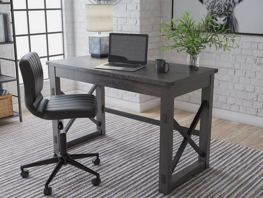 Ashley Express - Freedan Home Office Desk at Towne & Country Furniture (AL) furniture, home furniture, home decor, sofa, bedding