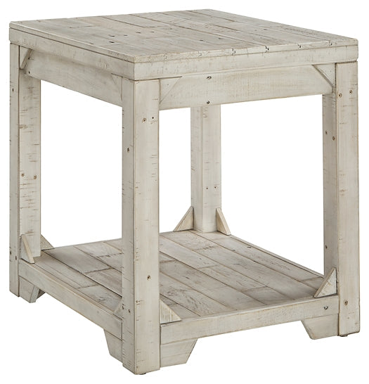 Ashley Express - Fregine Rectangular End Table at Towne & Country Furniture (AL) furniture, home furniture, home decor, sofa, bedding