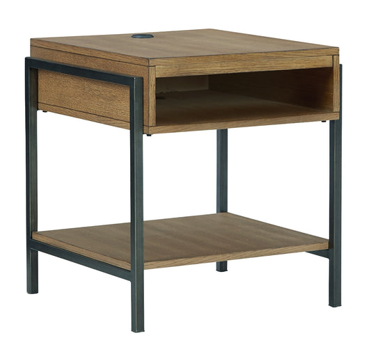 Ashley Express - Fridley Rectangular End Table at Towne & Country Furniture (AL) furniture, home furniture, home decor, sofa, bedding