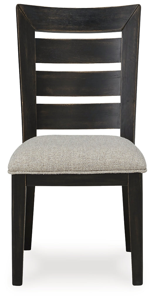 Ashley Express - Galliden Dining UPH Side Chair (2/CN) at Towne & Country Furniture (AL) furniture, home furniture, home decor, sofa, bedding