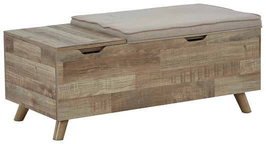 Ashley Express - Gerdanet Storage Bench at Towne & Country Furniture (AL) furniture, home furniture, home decor, sofa, bedding