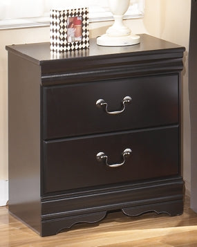 Ashley Express - Huey Vineyard Two Drawer Night Stand at Towne & Country Furniture (AL) furniture, home furniture, home decor, sofa, bedding