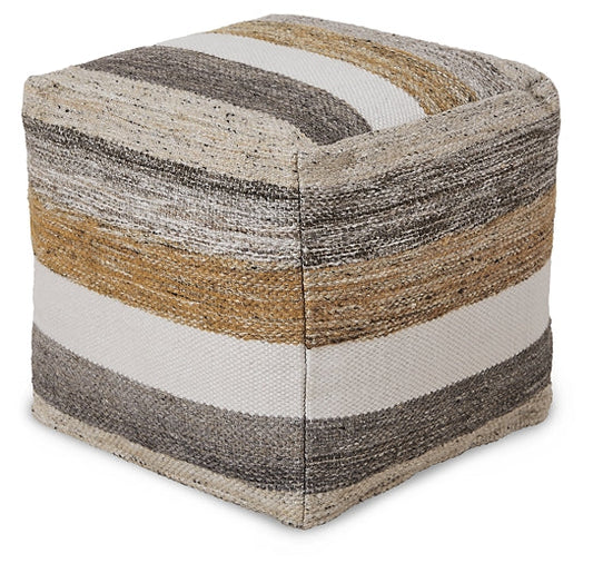 Ashley Express - Josalind Pouf at Towne & Country Furniture (AL) furniture, home furniture, home decor, sofa, bedding