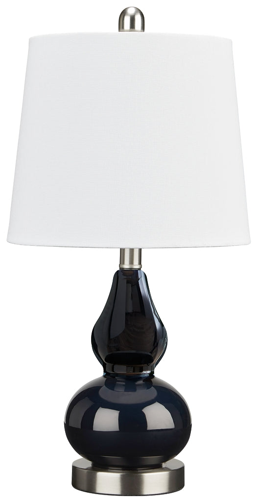 Ashley Express - Makana Glass Table Lamp (1/CN) at Towne & Country Furniture (AL) furniture, home furniture, home decor, sofa, bedding