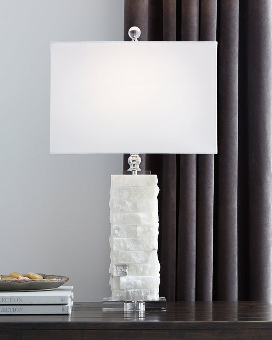 Ashley Express - Malise Alabaster Table Lamp (1/CN) at Towne & Country Furniture (AL) furniture, home furniture, home decor, sofa, bedding