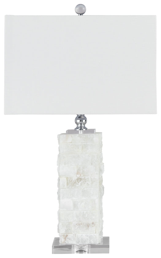 Ashley Express - Malise Alabaster Table Lamp (1/CN) at Towne & Country Furniture (AL) furniture, home furniture, home decor, sofa, bedding