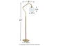 Ashley Express - Marilee Metal Floor Lamp (1/CN) at Towne & Country Furniture (AL) furniture, home furniture, home decor, sofa, bedding
