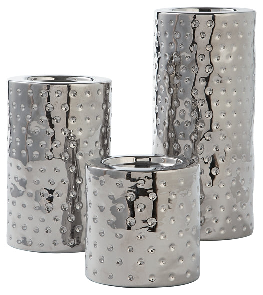 Ashley Express - Marisa Candle Holder Set (3/CN) at Towne & Country Furniture (AL) furniture, home furniture, home decor, sofa, bedding