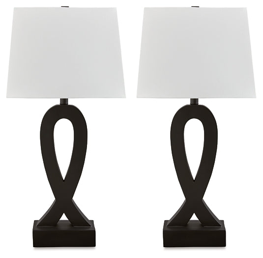 Ashley Express - Markellton Poly Table Lamp (2/CN) at Towne & Country Furniture (AL) furniture, home furniture, home decor, sofa, bedding