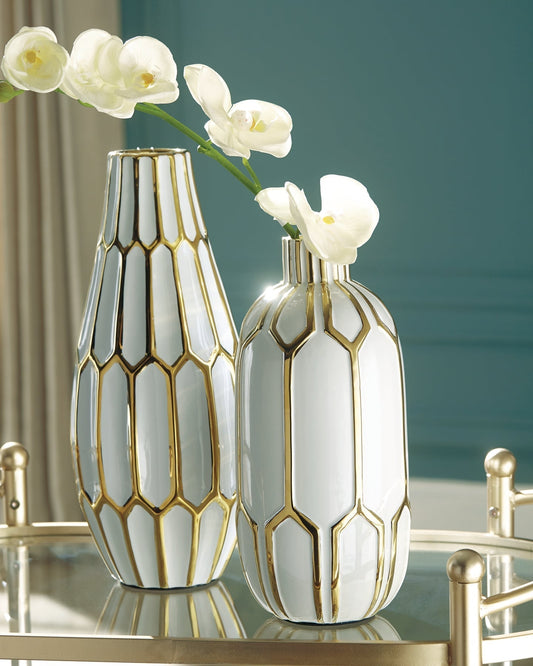 Ashley Express - Mohsen Vase Set (2/CN) at Towne & Country Furniture (AL) furniture, home furniture, home decor, sofa, bedding