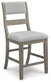 Ashley Express - Moreshire Upholstered Barstool (2/CN) at Towne & Country Furniture (AL) furniture, home furniture, home decor, sofa, bedding