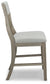 Ashley Express - Moreshire Upholstered Barstool (2/CN) at Towne & Country Furniture (AL) furniture, home furniture, home decor, sofa, bedding
