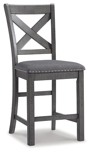 Ashley Express - Myshanna Upholstered Barstool (2/CN) at Towne & Country Furniture (AL) furniture, home furniture, home decor, sofa, bedding