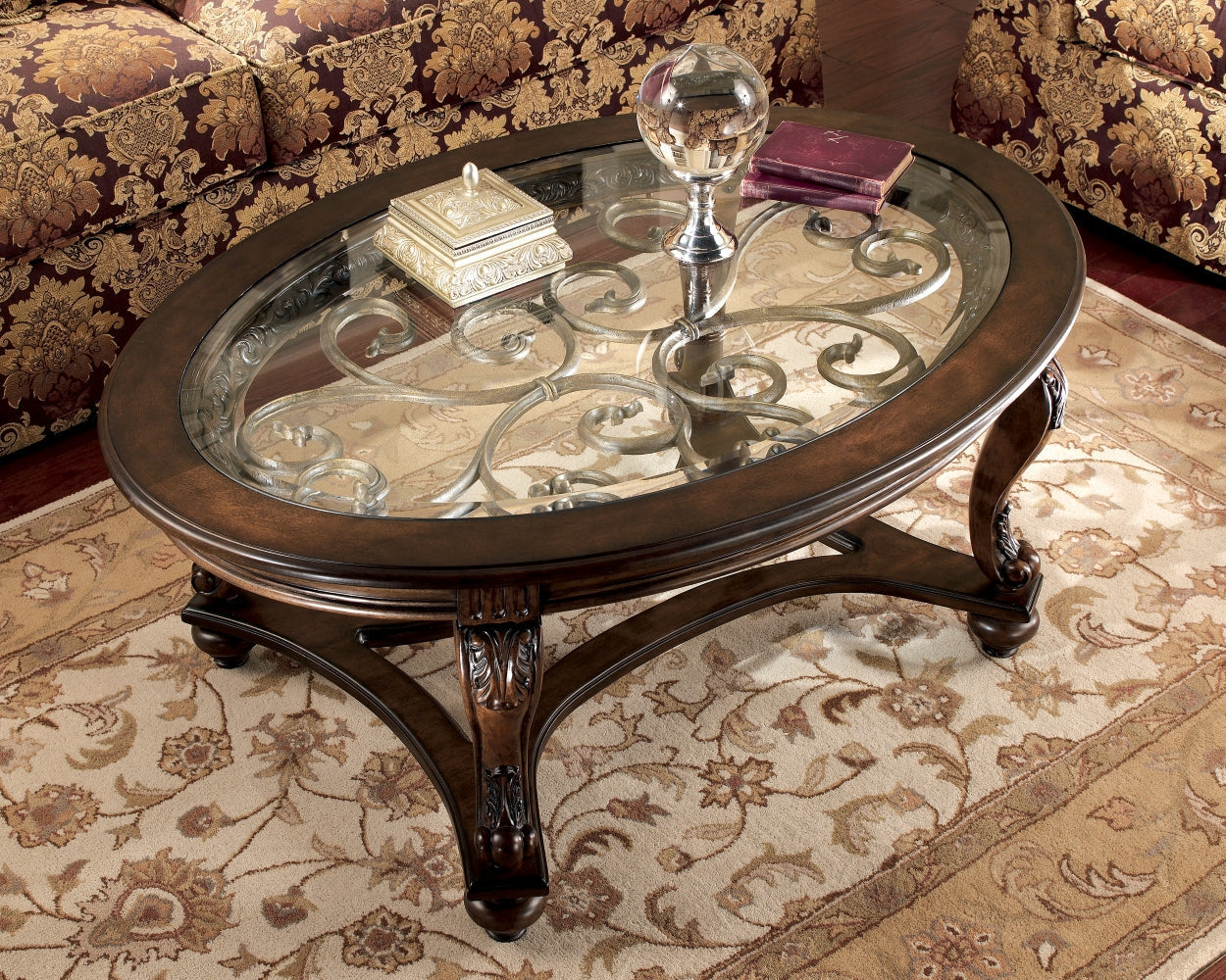 Norcastle oval cocktail table deals
