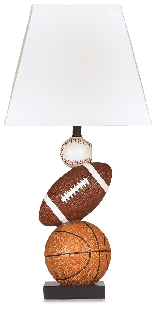 Ashley Express - Nyx Poly Table Lamp (1/CN) at Towne & Country Furniture (AL) furniture, home furniture, home decor, sofa, bedding