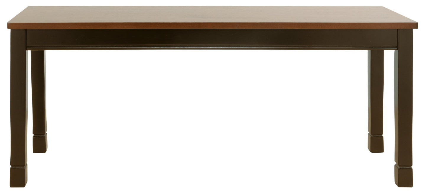 Ashley Express - Owingsville Large Dining Room Bench at Towne & Country Furniture (AL) furniture, home furniture, home decor, sofa, bedding
