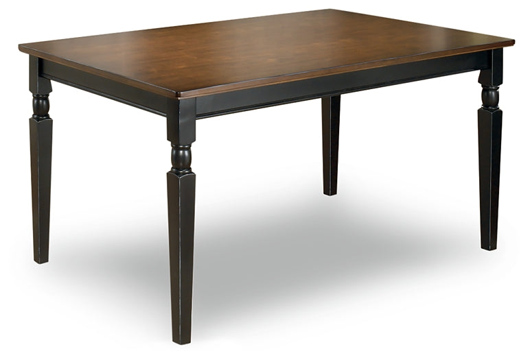 Ashley Express - Owingsville Rectangular Dining Room Table at Towne & Country Furniture (AL) furniture, home furniture, home decor, sofa, bedding