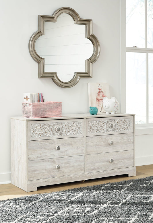 Ashley Express - Paxberry Six Drawer Dresser at Towne & Country Furniture (AL) furniture, home furniture, home decor, sofa, bedding