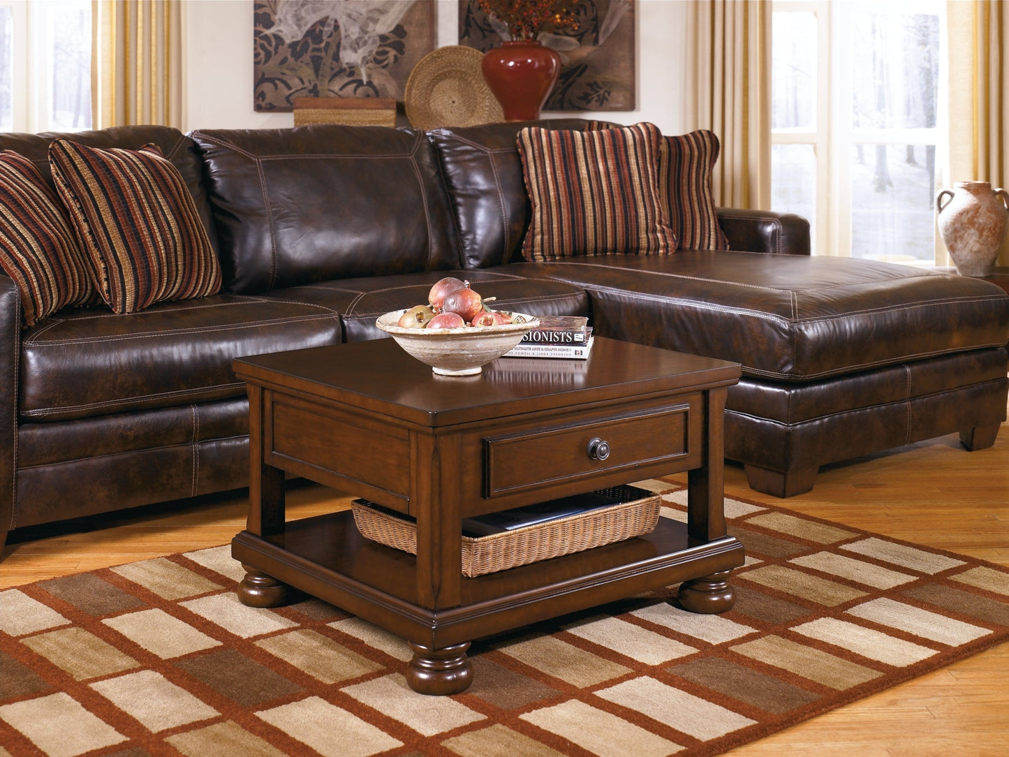 Ashley Express - Porter Lift Top Cocktail Table at Towne & Country Furniture (AL) furniture, home furniture, home decor, sofa, bedding