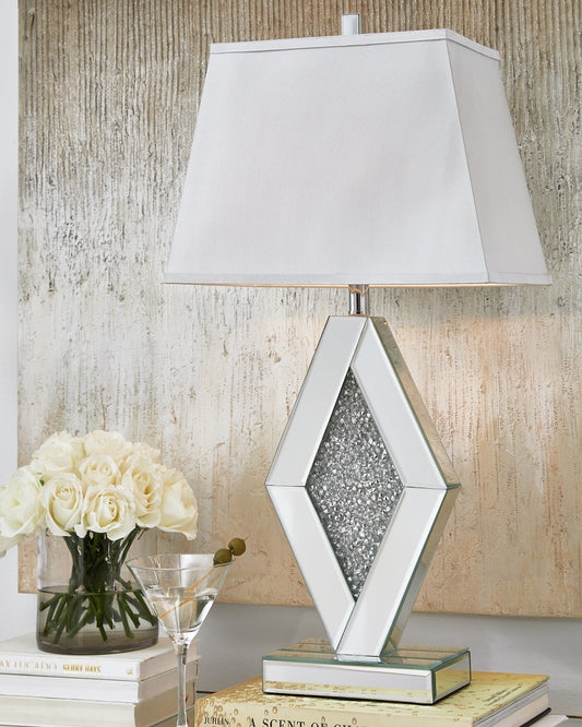Ashley Express - Prunella Mirror Table Lamp (1/CN) at Towne & Country Furniture (AL) furniture, home furniture, home decor, sofa, bedding