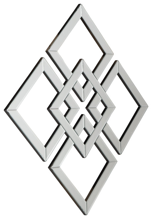 Ashley Express - Quinnley Accent Mirror at Towne & Country Furniture (AL) furniture, home furniture, home decor, sofa, bedding